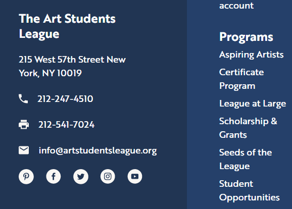 The Art Students League of New York