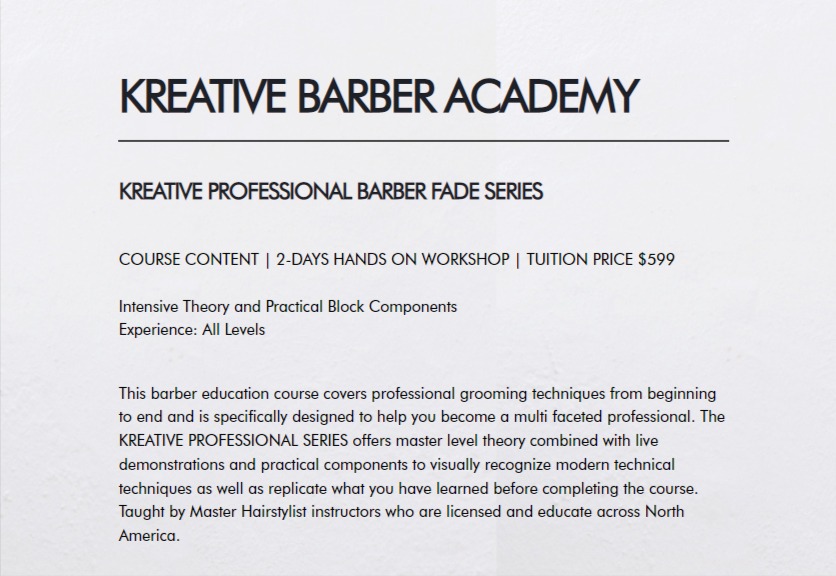 Salon Kreative Thornhill