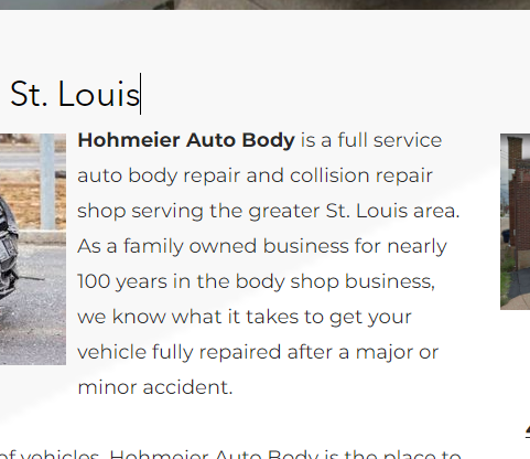 Hohmeier Auto Body