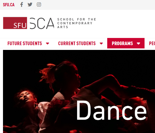 The School for the Contemporary Arts SFU