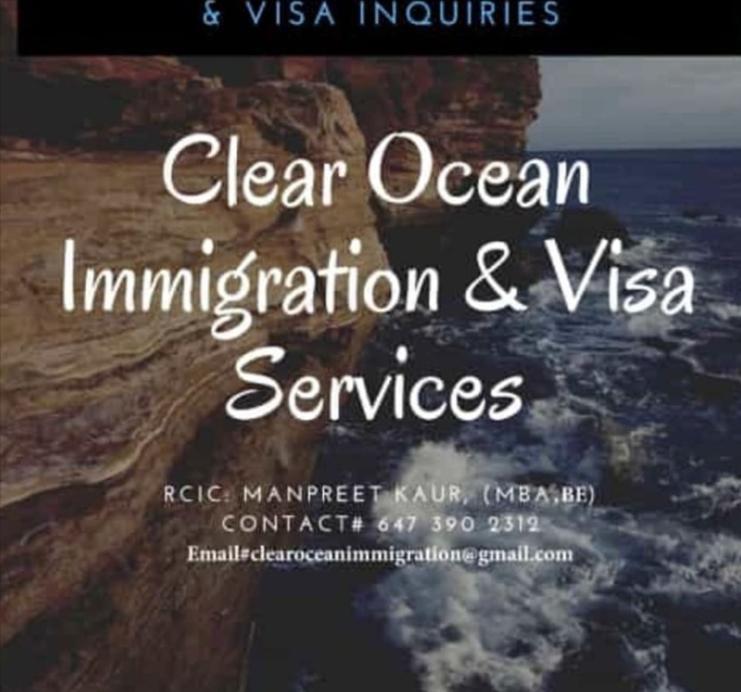CLEAR OCEAN & IMMIGRATION SERVICES INC.