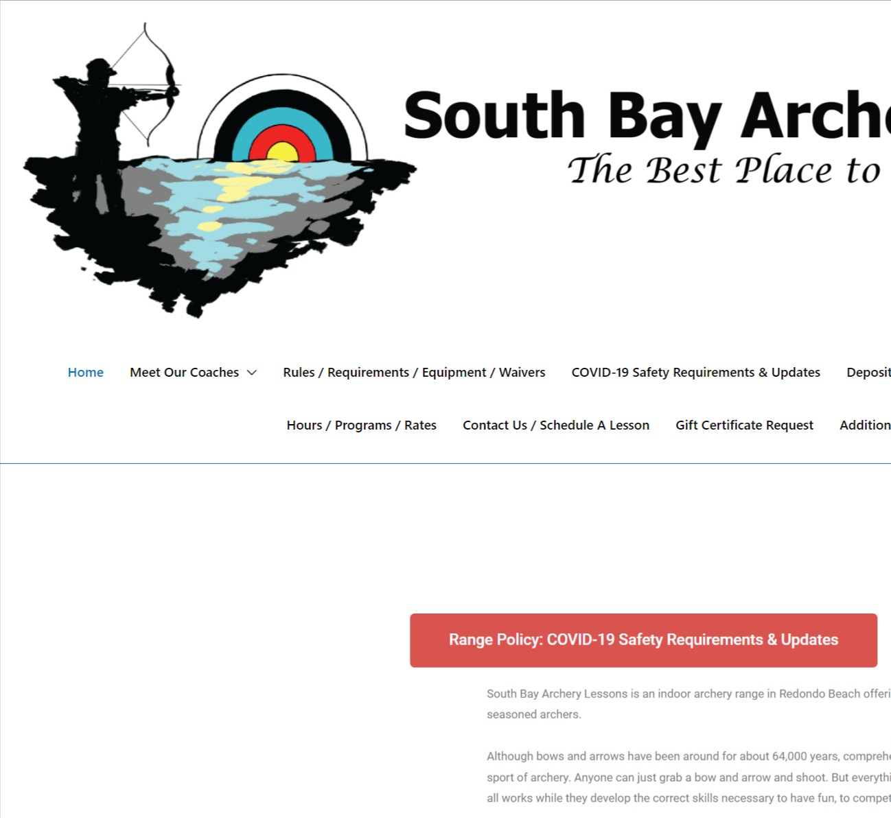 South Bay Archery Lessons