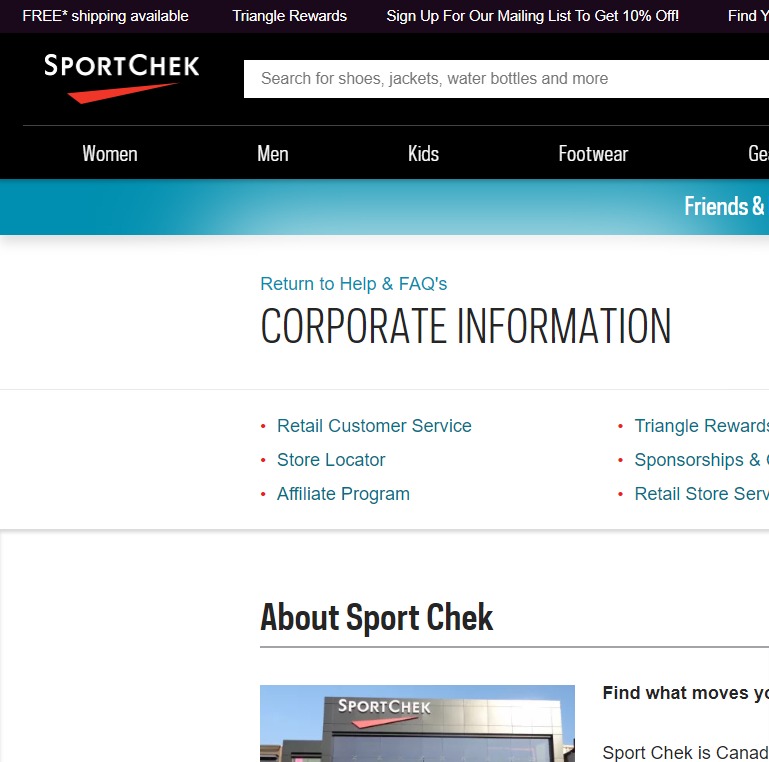 Sport Chek