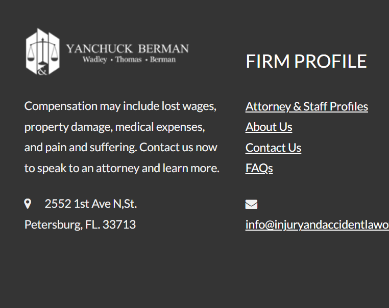 Yanchuck, Berman, Wadley, Thomas & Berman P.A.