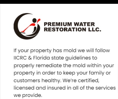 Premium Water Restoration