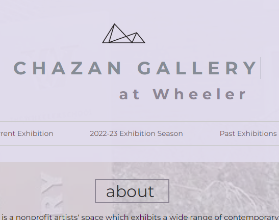 Chazan Gallery at The Wheeler School