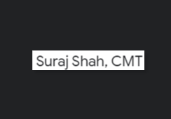 Suraj Shah, CMT