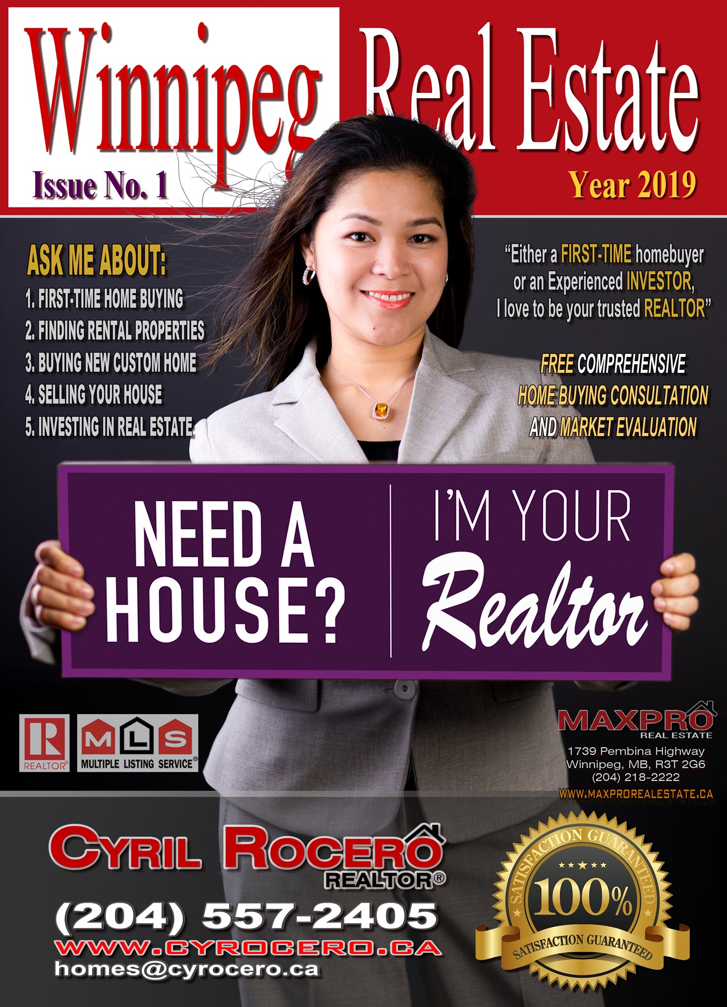 Cyril Rocero - MaxPro Real Estate - Winnipeg Realtor