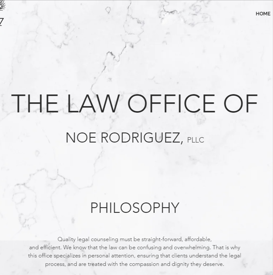 The Law Office of Noe Rodriguez, PLLC