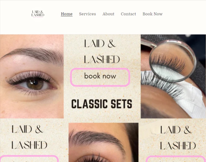 Laid and Lashed