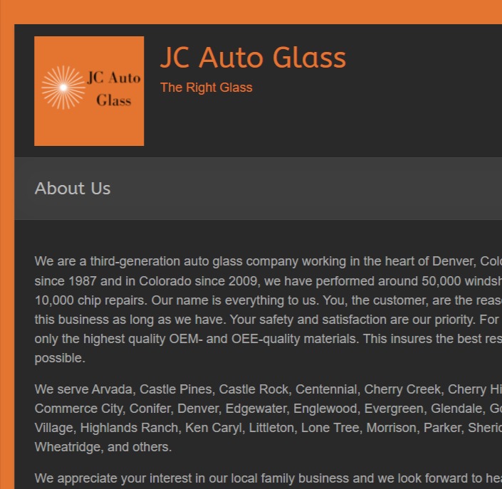 JC auto glass