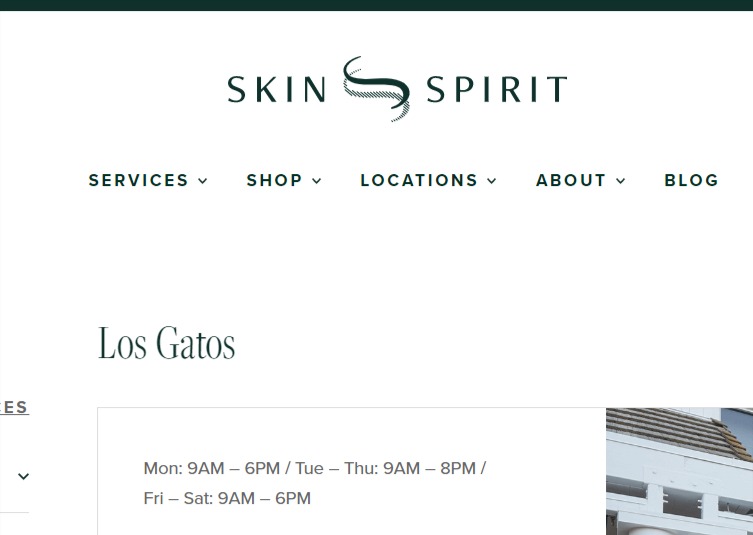 SkinSpirit Los Gatos