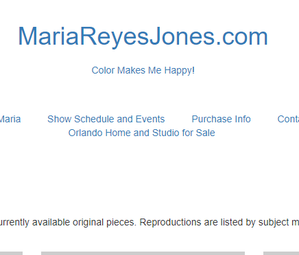 Maria reyes Jones Art Shop