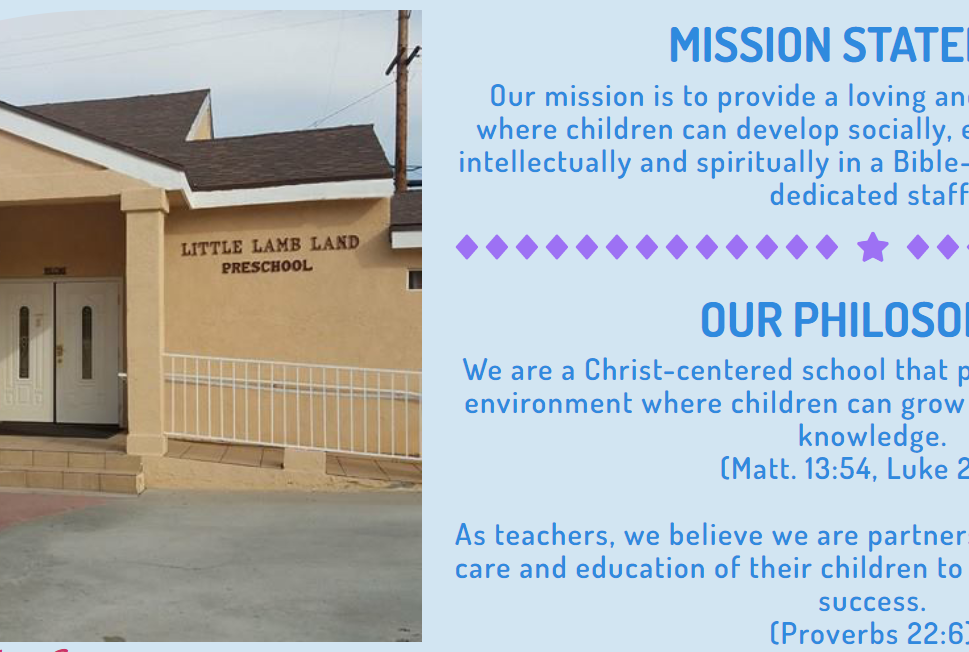 Little Lamb Land Christian Preschool