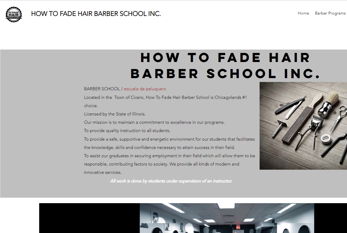How To Fade Hair Barber School Inc.