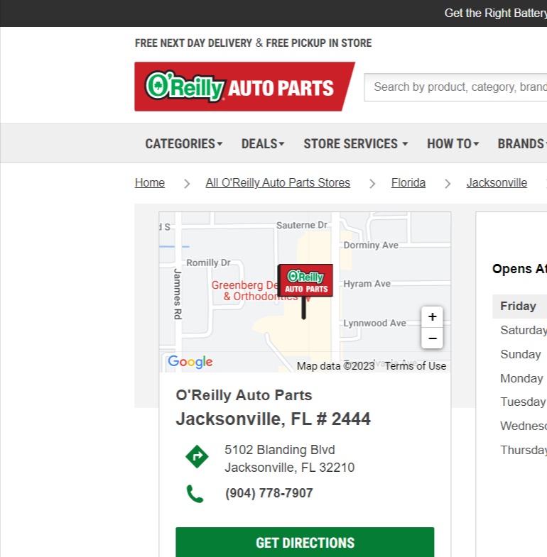 O'Reilly Auto Parts