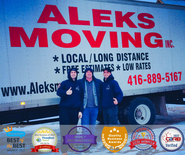 Aleks Moving Company Milton Movers