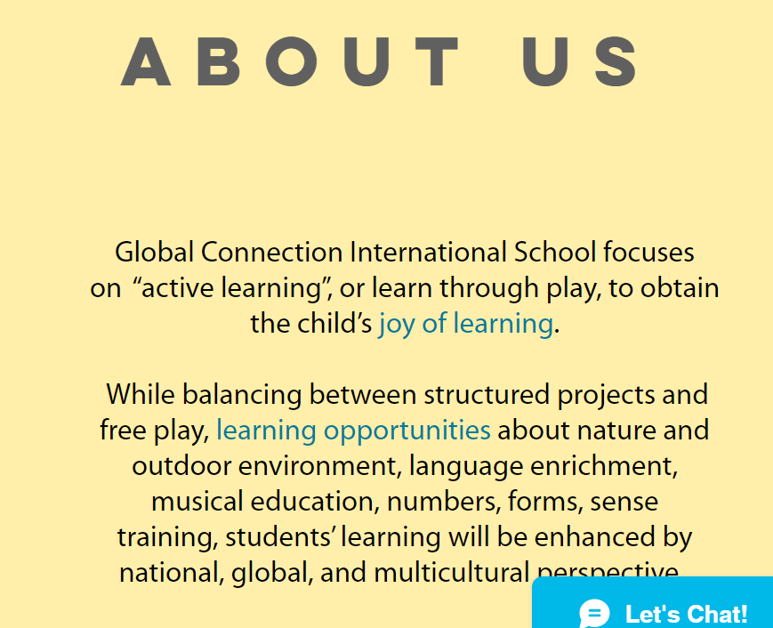 Global Connection Preschool