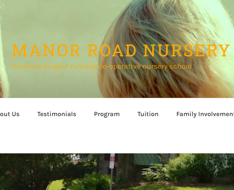 Manor Road Co-Op Nursery School Inc