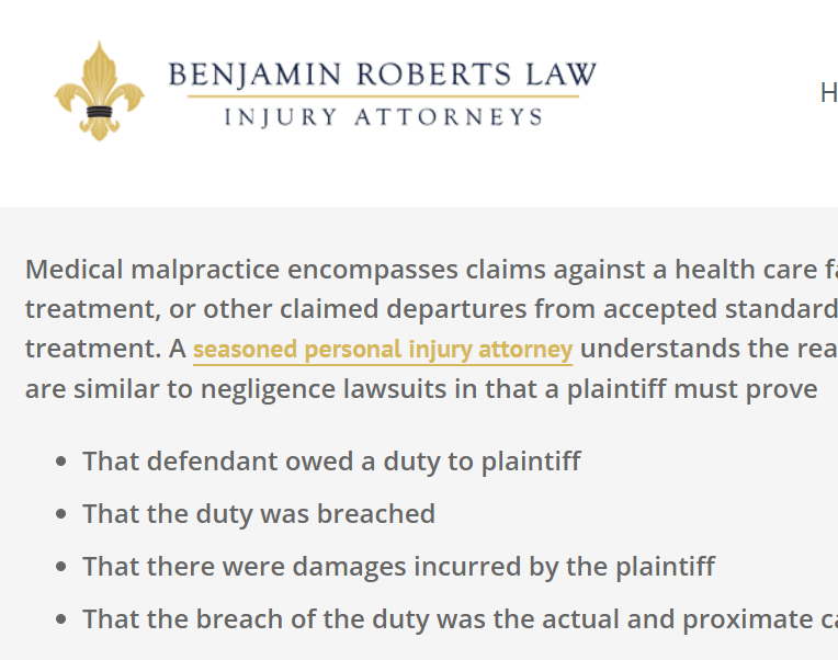 Benjamin Roberts Attorney at Law