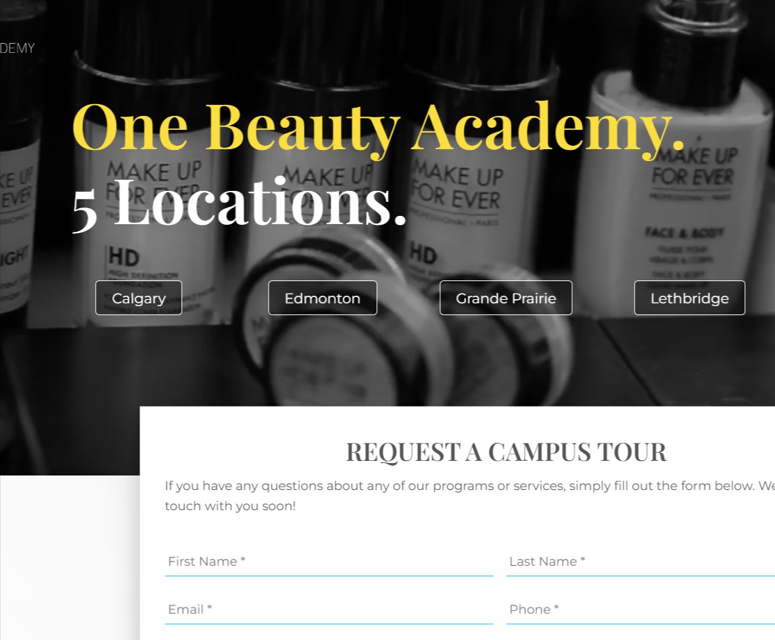 One Beauty Academy Grande Prairie