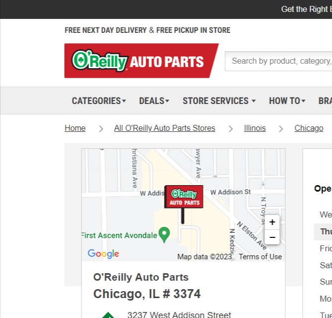 O'Reilly Auto Parts