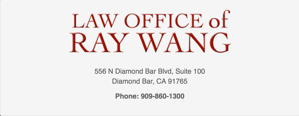 Law Office of Ray Wang reviews