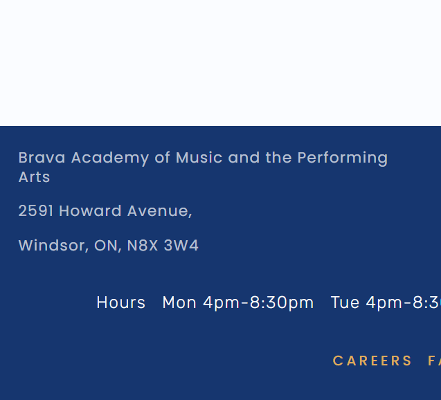 Brava Academy of Music and the Performing Arts