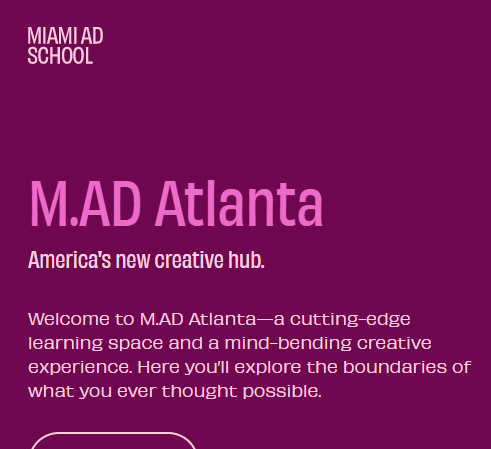 Miami Ad School Atlanta