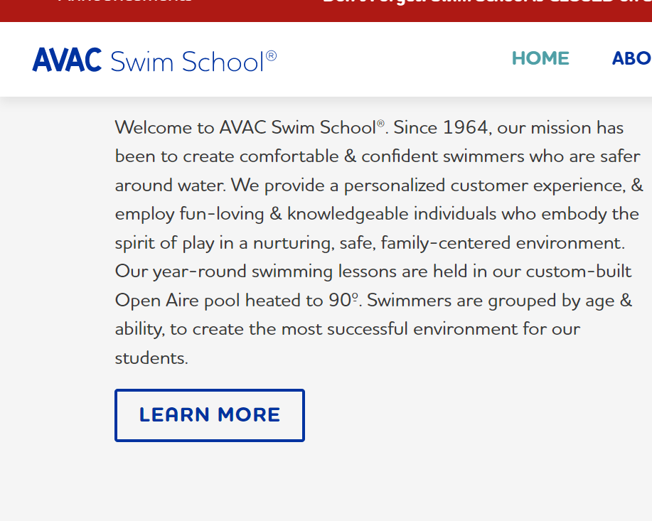 AVAC Swim School