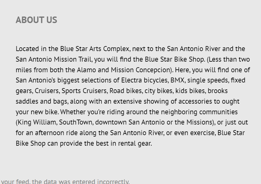 Blue Star Bike Shop