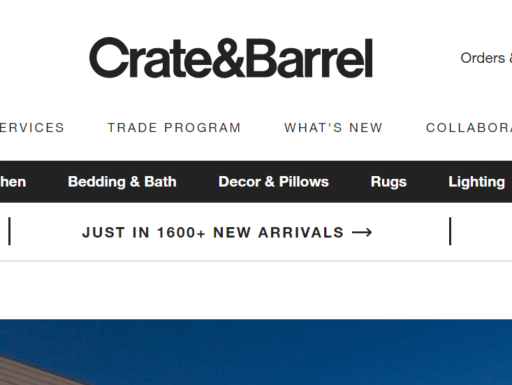 Crate & Barrel