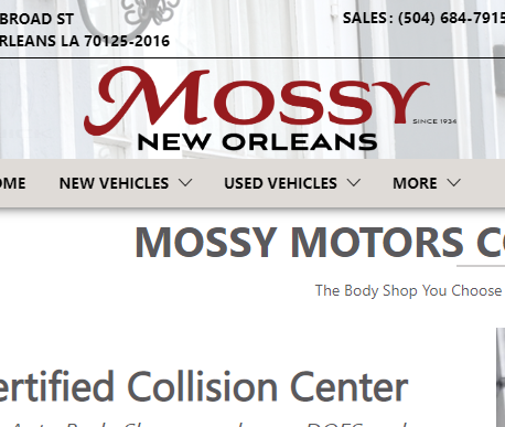 Mossy Motors Collision Center