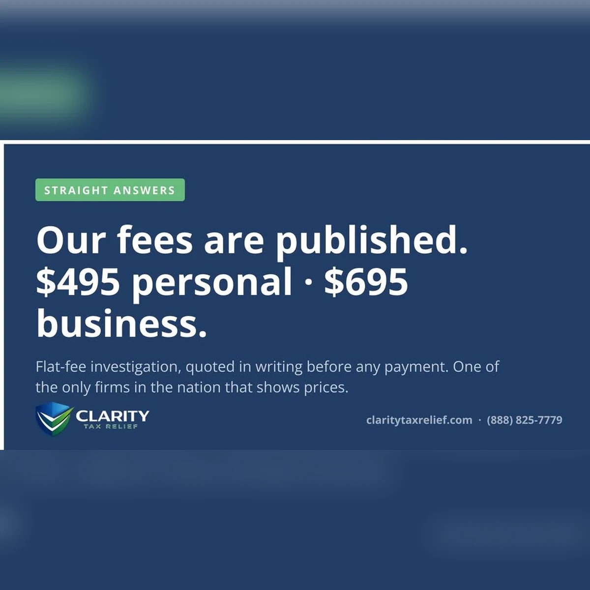 Clarity Tax Relief