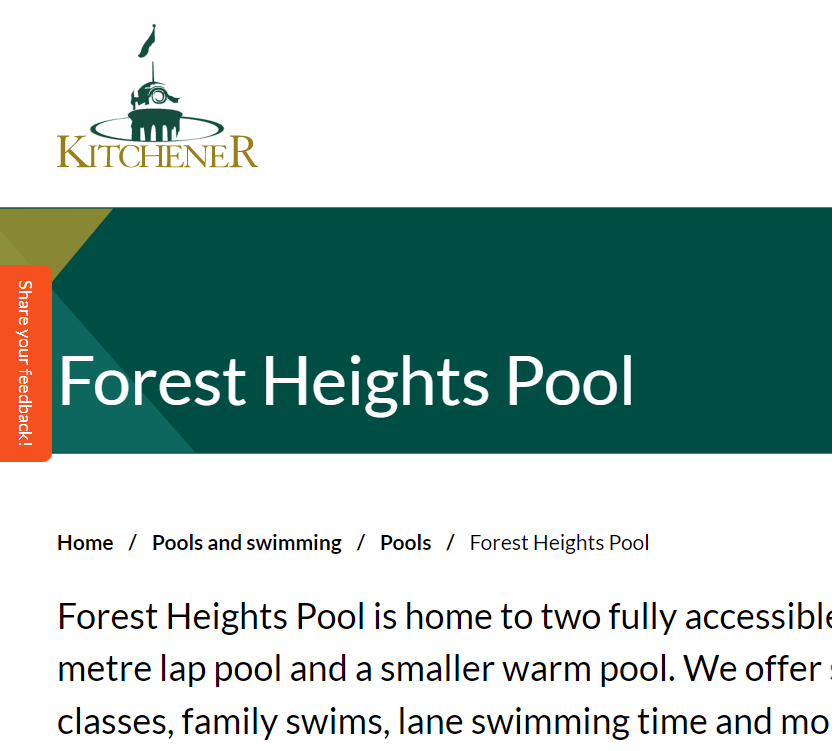 Forest Heights Pool