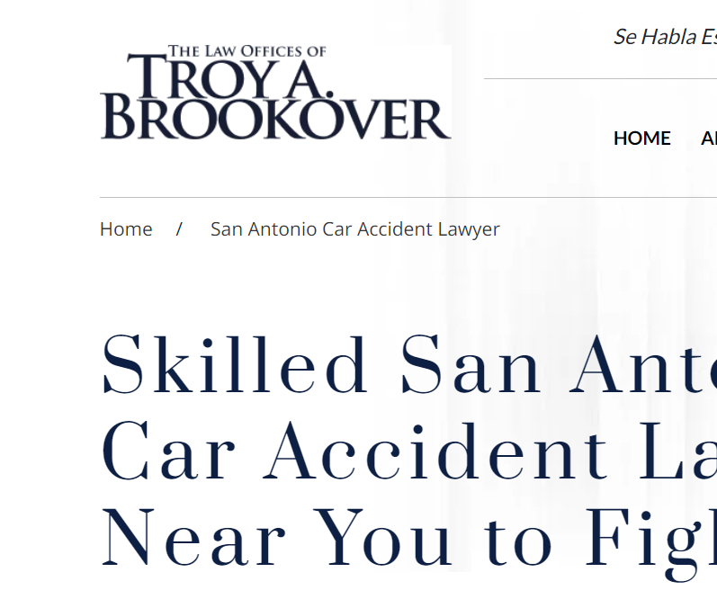 Law Offices of Troy A. Brookover