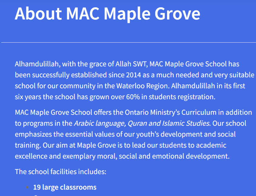 MAC Maple Grove School