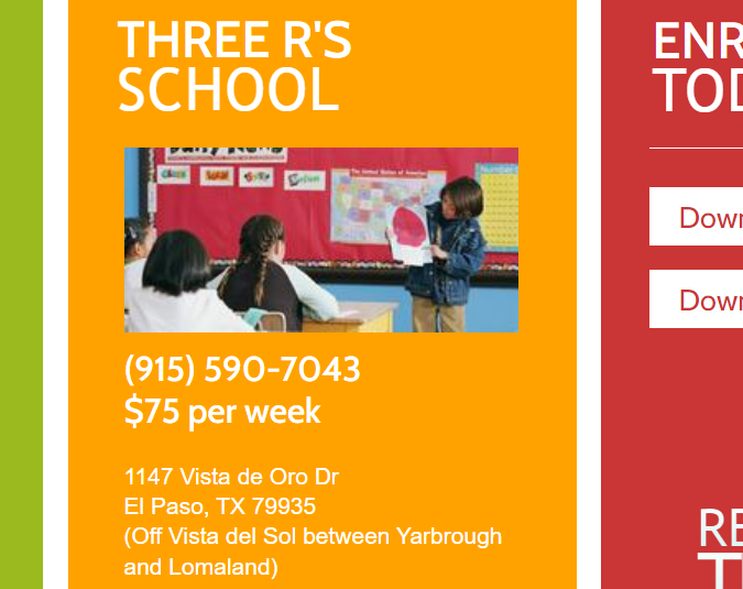 Three R's School
