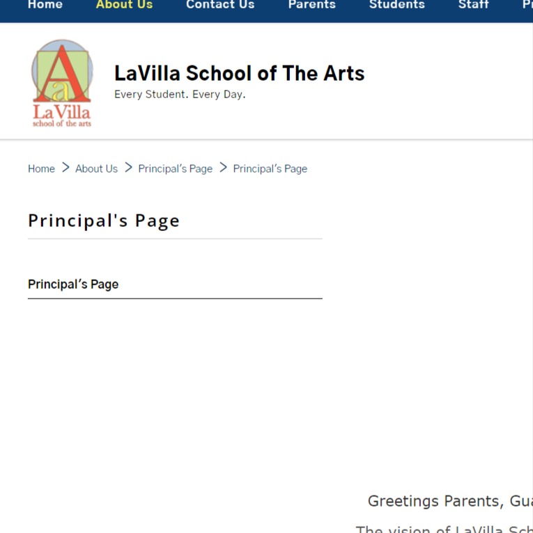 Lavilla School of the Arts