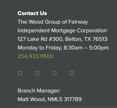 The Wood Group of Fairway Independent Mortgage Corp.