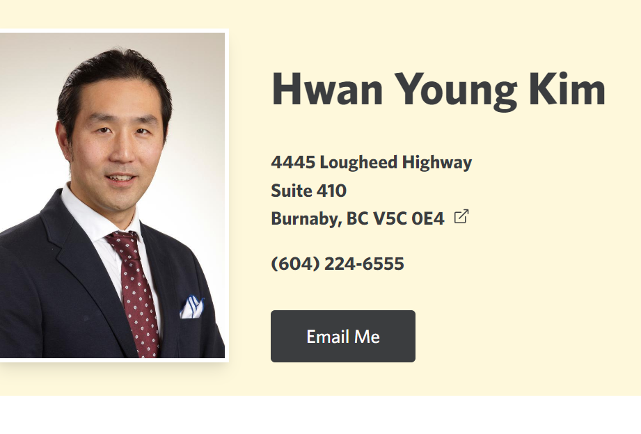 Financial Advisor Hwan Young Kim
