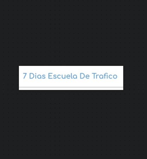 7 Dias Escuela De Trafico
