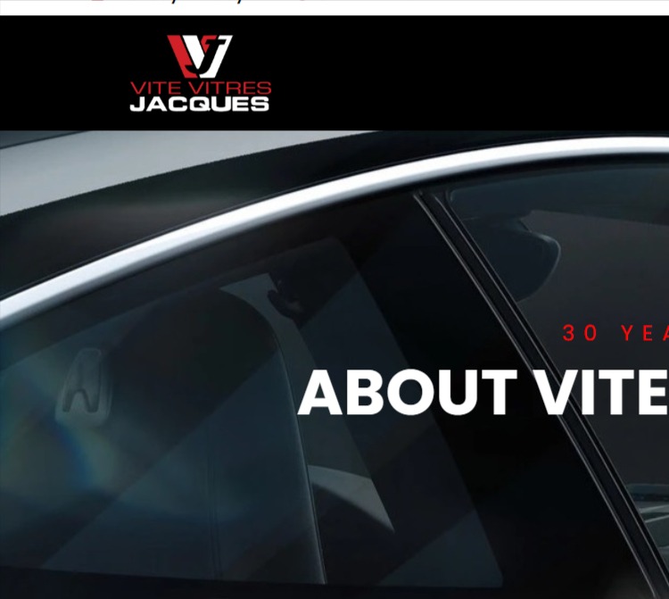 Vite Vitres Jacques Inc