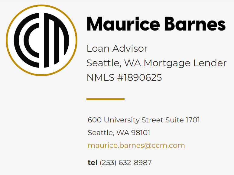 Maurice Barnes NMLS 1890625