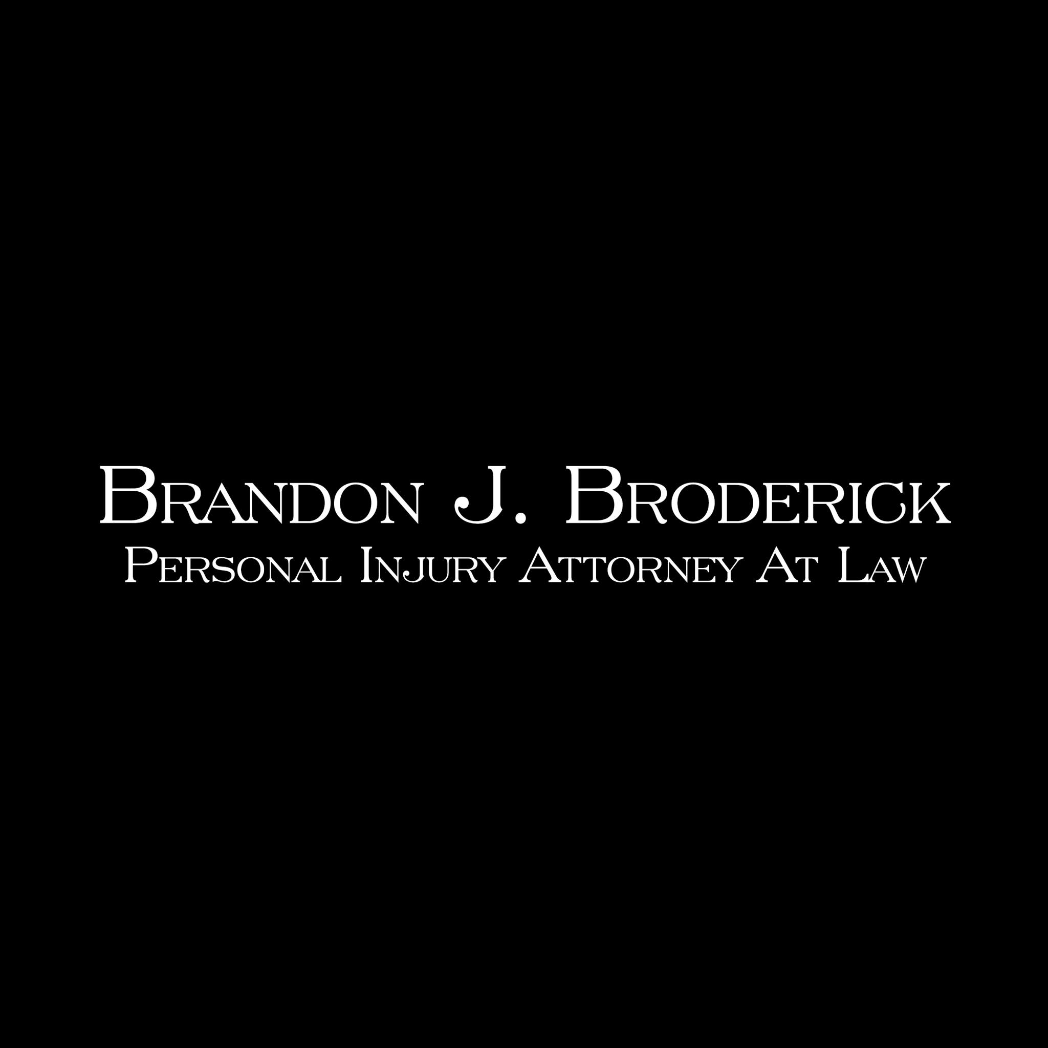 Brandon J. Broderick, Personal Injury Attorney at Law