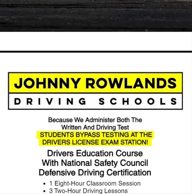 Johnny Rowlands Driving Schools