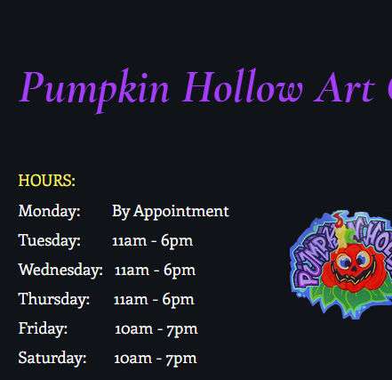Pumpkin Hollow Art Center