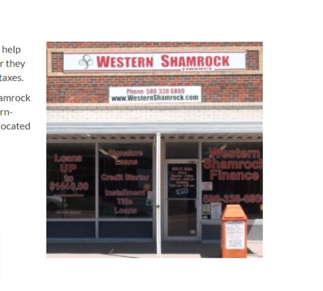 Western-Shamrock Finance