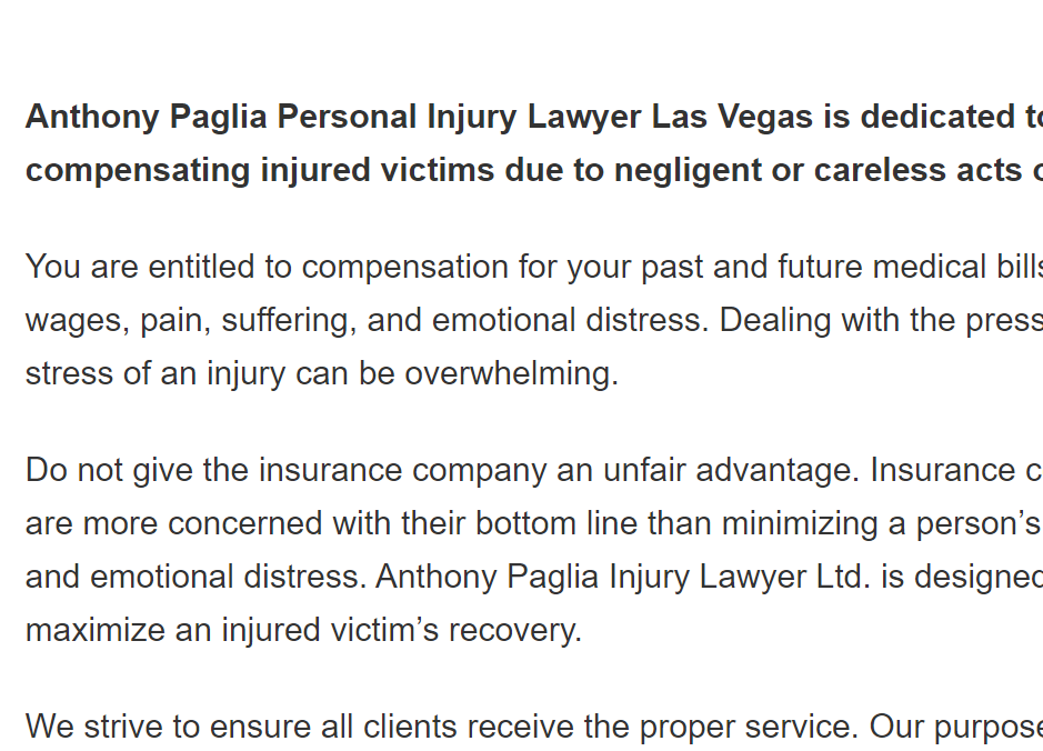 Attorney Anthony Paglia