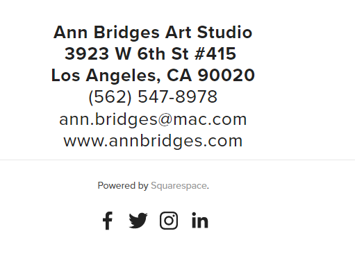 Ann Bridges Art Studio